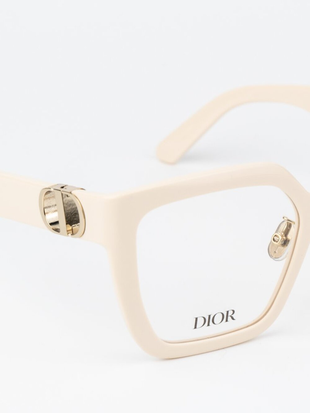 Dior Women Eyeglasses Ivory Butterfly 30MONTAIGNEO S1F 9500 NEW AUTHENTIC - Picture 6 of 10
